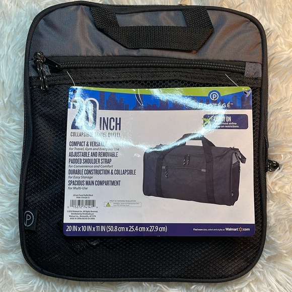 👜Collapsible Travel Bag ~ 20 inch - Picture 1 of 14